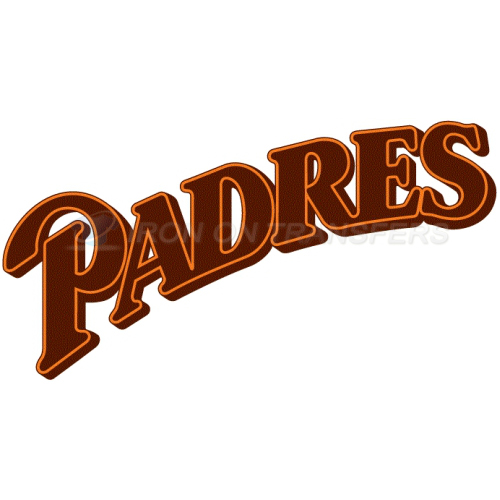 San Diego Padres Iron-on Stickers (Heat Transfers)NO.1860